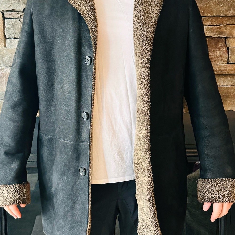 Blueduck NYC custom shearling jacket